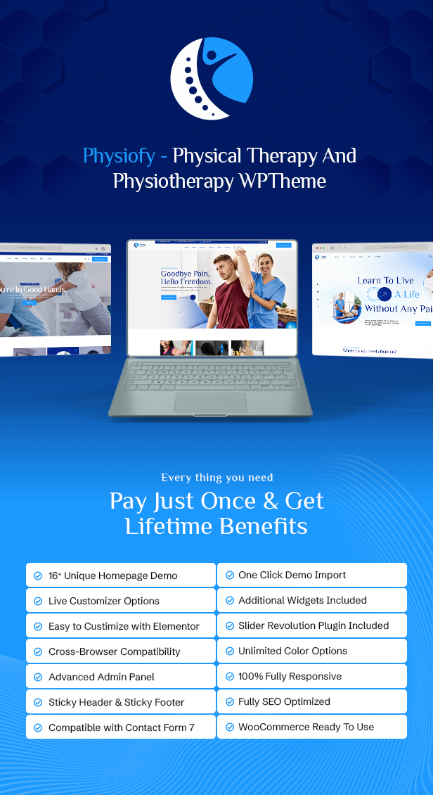 Physiofy WordPress Theme